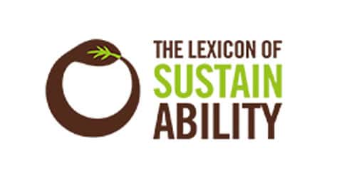 The Lexicon of Sustainability
